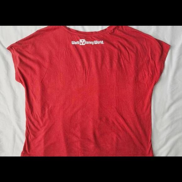 Vintage Disney Minnie Mouse Rainbow Crop Top Size Medium - Picture 3 of 7